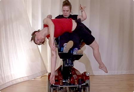 Contact Improvisation in a wheelchair
